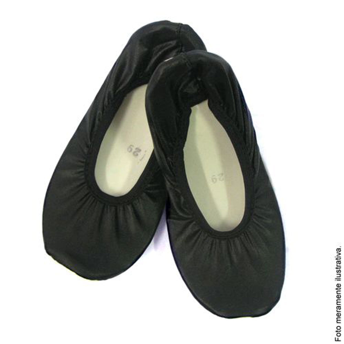 Encontraproduto.com.br - Sapatilha Simples - Preta
