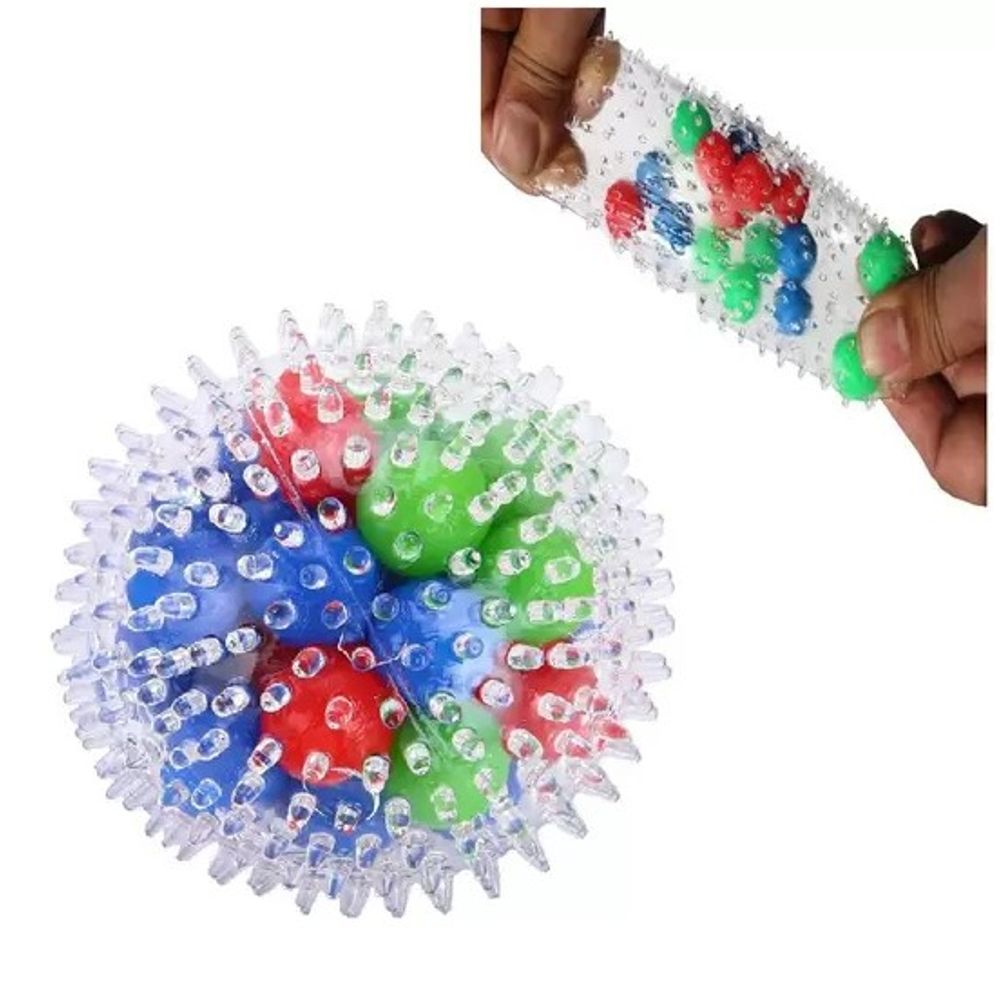 Bola de apertar transparente - Abrakadabra